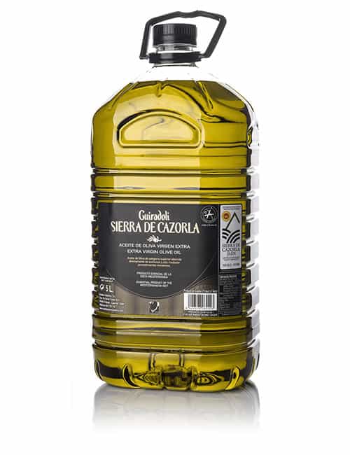 Guiradoli SIERRA CAZORLA – Picual | Caja 3 ud x 5 L