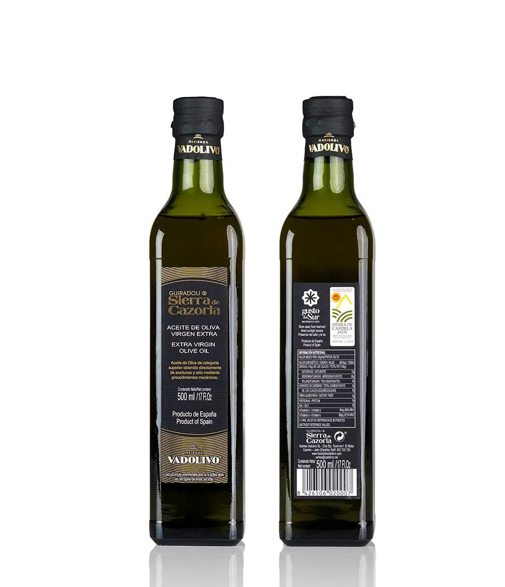 Guiradoli SIERRA CAZORLA – Picual | Caja 20 ud x 500 ml