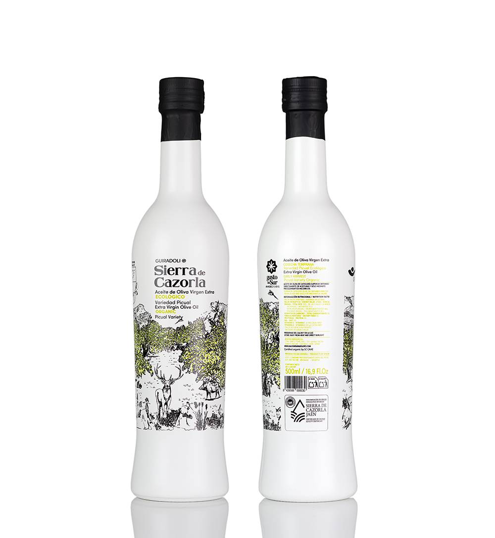 Aceite de Oliva virgen extra SIERRA CAZORLA ECOLÓGICO Guiradoli Premium – Picual