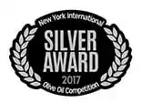 Silver Award 2017 New York International Olive Oil Competition